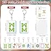Kigeli 20 Sets Acrylic Mahjong Tile Keychains with Cocktail Card and Cellophane Bags Funny Mahjongs Trinkets Gifts for Women Men Nights Mahjong Night Lovers Party Favors Supplies 10 Styles - Image 4