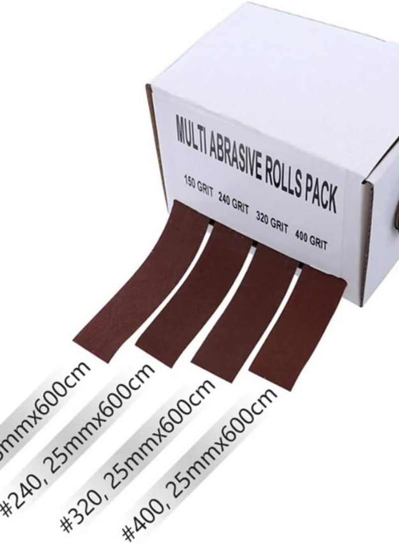 GGOOT DIY & Tools/Hardware Sanding Belt Roll Drawable Emery Cloth Sandpaper Grinding Belts Soft Sandpaper Roll for Wood Turners - Image 5