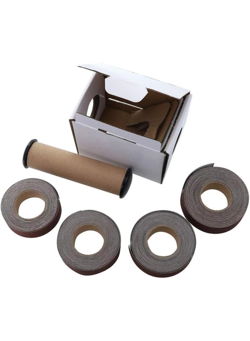 GGOOT DIY & Tools/Hardware Sanding Belt Roll Drawable Emery Cloth Sandpaper Grinding Belts Soft Sandpaper Roll for Wood Turners - Image 4
