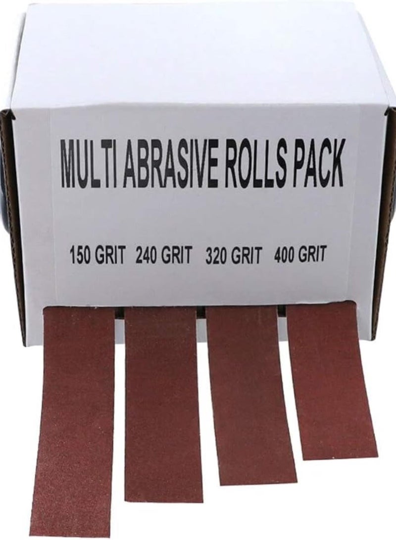 GGOOT DIY & Tools/Hardware Sanding Belt Roll Drawable Emery Cloth Sandpaper Grinding Belts Soft Sandpaper Roll for Wood Turners - Image 1