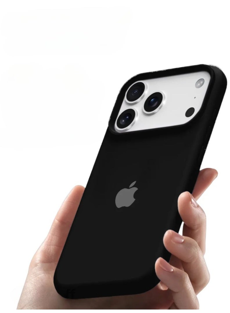 جراب iPhone 17 Pro، غطاء حماية كامل للجسم، ناعم الملمس، مضاد للخدش والصدمات، مع بطانة من الألياف الدقيقة لهاتف iPhone 17 Pro - Image 5