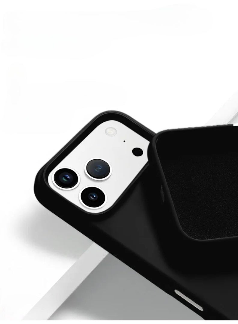 جراب iPhone 17 Pro، غطاء حماية كامل للجسم، ناعم الملمس، مضاد للخدش والصدمات، مع بطانة من الألياف الدقيقة لهاتف iPhone 17 Pro - Image 4