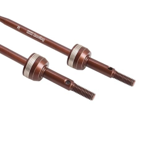 KYX Racing Hard Steel Rear Drive Shaft Upgrades Parts Accessories for 1/10 Rc Crawler Tamiya Hotshot II - Image 2