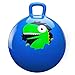 PlayZap كرات هوبير للأطفال من بلاي زاب 38 18 بوصة كرة قفز مع مقبض 18 كرة قفز قابلة للنفخ 45 سم ألعاب قفز في الحديقة هدايا للبنات والأولاد - Image 2