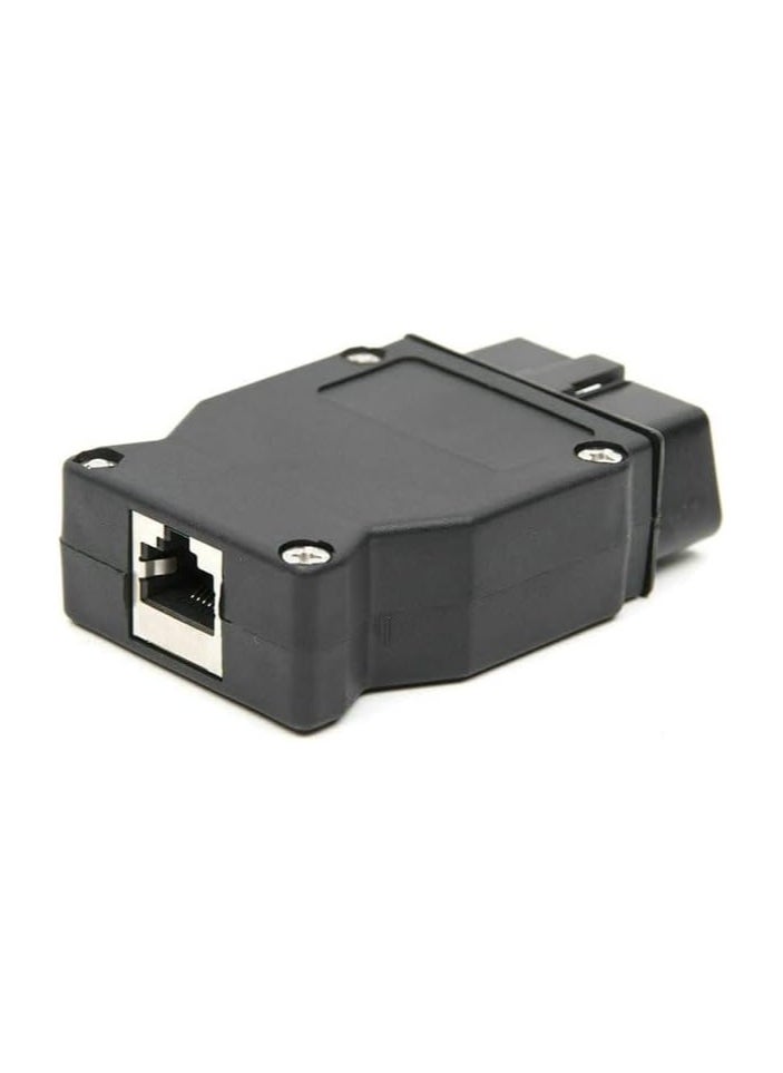Generic - Enet OBD RJ45 Case Coding-Ethernet OBD2 to 16 Pin Plug Connector for BMW F-series Cars Diagnostic - Image 1