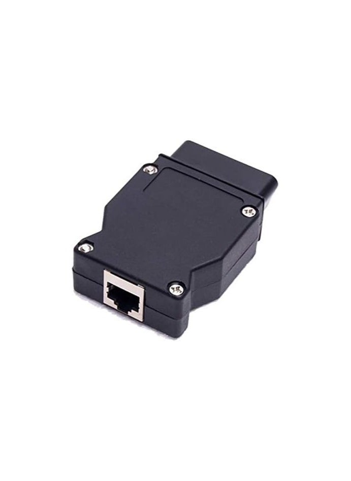 Generic - Enet OBD RJ45 Case Coding-Ethernet OBD2 to 16 Pin Plug Connector for BMW F-series Cars Diagnostic - Image 1