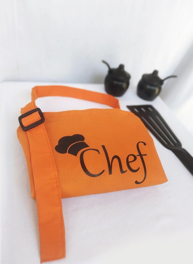 Switchon® Waterproof Polyester Chef Apron with Adjustable Neck, Front Pocket & Chef Hat | Unisex Free Size Cooking Apron for Kitchen, Hotels & Cafés - Image 2