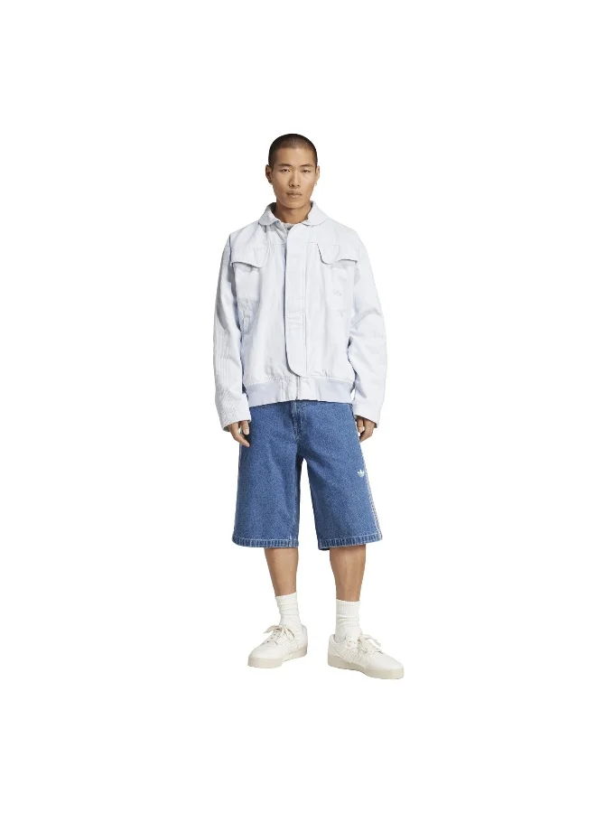 adidas شورت اديداس فايربيرد أزرق للرجال مقاس 40