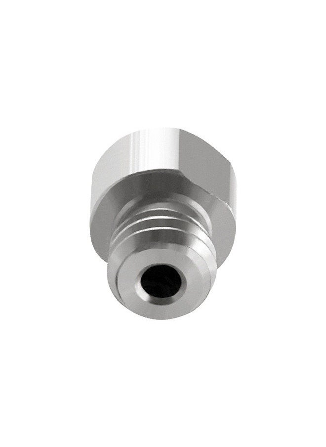 Generic - 3D Printer Parts 3pcs TC4 Titanium Alloy Nozzles 0.2/0.3/0.4/0.5mm Optional M6 Thread MK8 Extruder Nozzle for 1.75mm Filament Compatible with Creality CR-10 3 Ender-3 Pro - Image 1