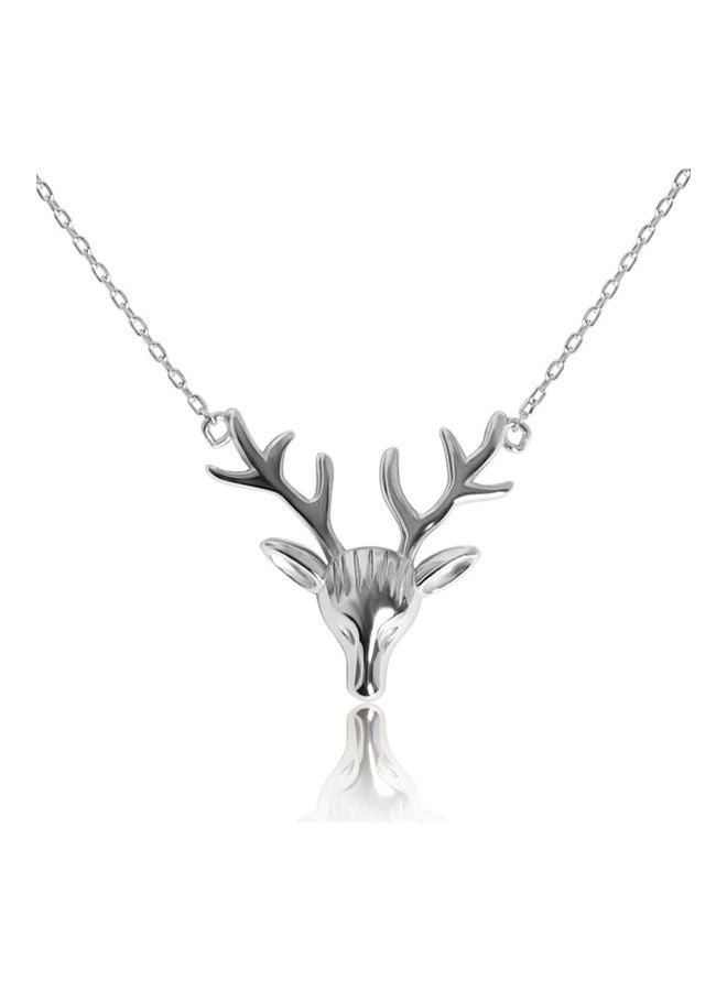 xozgdovg S925 Sterling Silver Crystal Studded Pendant Necklace - Image 1