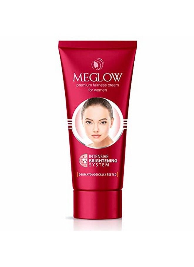 MEGLOW - Premium Fairness Face Cream For Women Combo Pack Of 2 (50G Each) Spf 15 ;Paraben Free Formulation ; Enriched With Aloe Vera Extract Cucumber Extracts And Vitamin E For Soft Glowing & Radiance Skin - Image 1