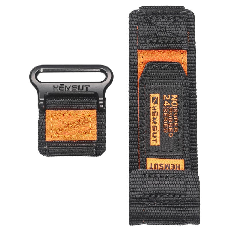 DAVILANE Rugged Nylon Sports Strap Compatible with Carbinox Edge/Blaze Round/Blaze S/X-Ranger/Vortex/Vesta/Blaze Square,Suunto 9 Peak/9 Peak Pro/5 Peak/Race/Vertical, T-Rex 3 Pro 48mm(not 44mm) - Image 1
