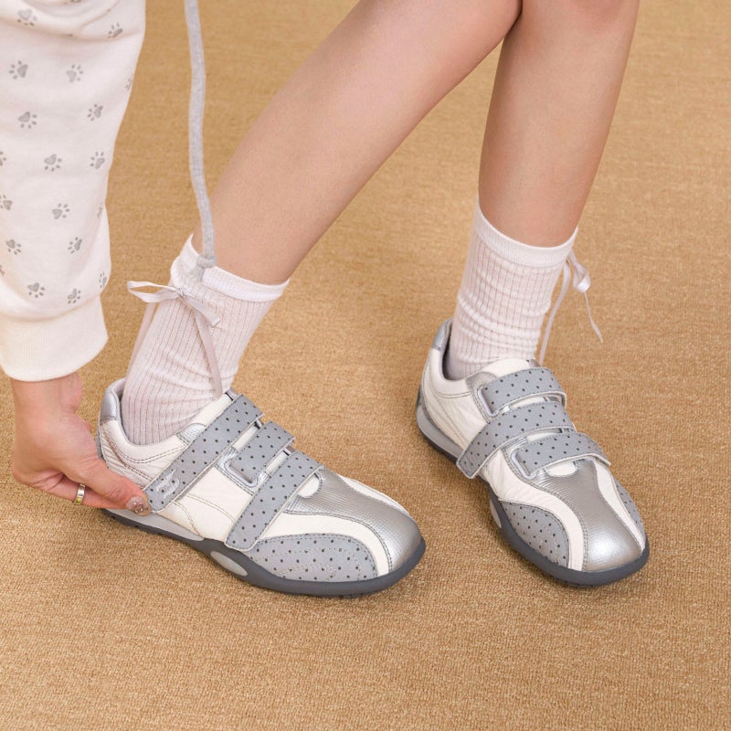 2025 Velcro Casual Lightweight Women's Polka Dot Sneakers - Image 3