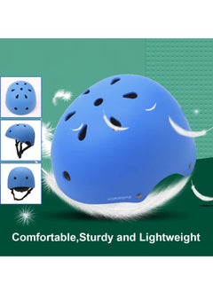 SYOSI Kids Helmet Age 3 Toddlers Bike Helmet CE Certified Kids Skateboard Helmet for 3 13 Years Boys Girls Adjustable Helmet for BMX Cycling Bicycle Roller Scooter Skateboard Inline SkatingBLUE  - Image 5