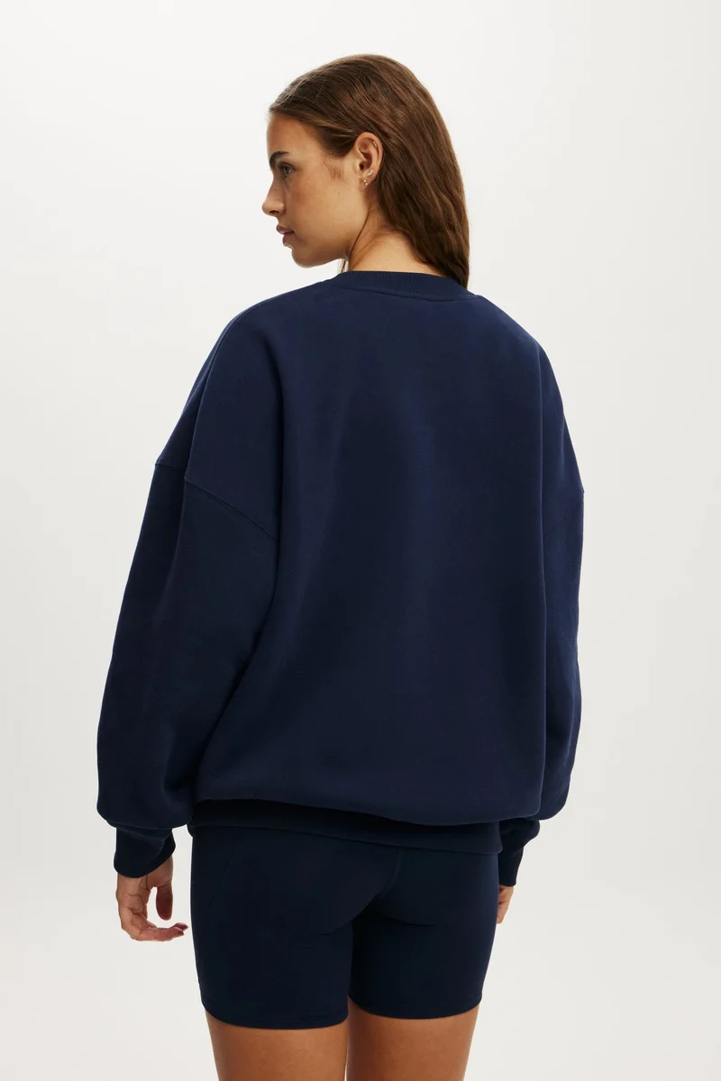 Cotton On  LCN PLUSH DROP SHOULDER SWEATSHIRT for Women | Best Price UAE