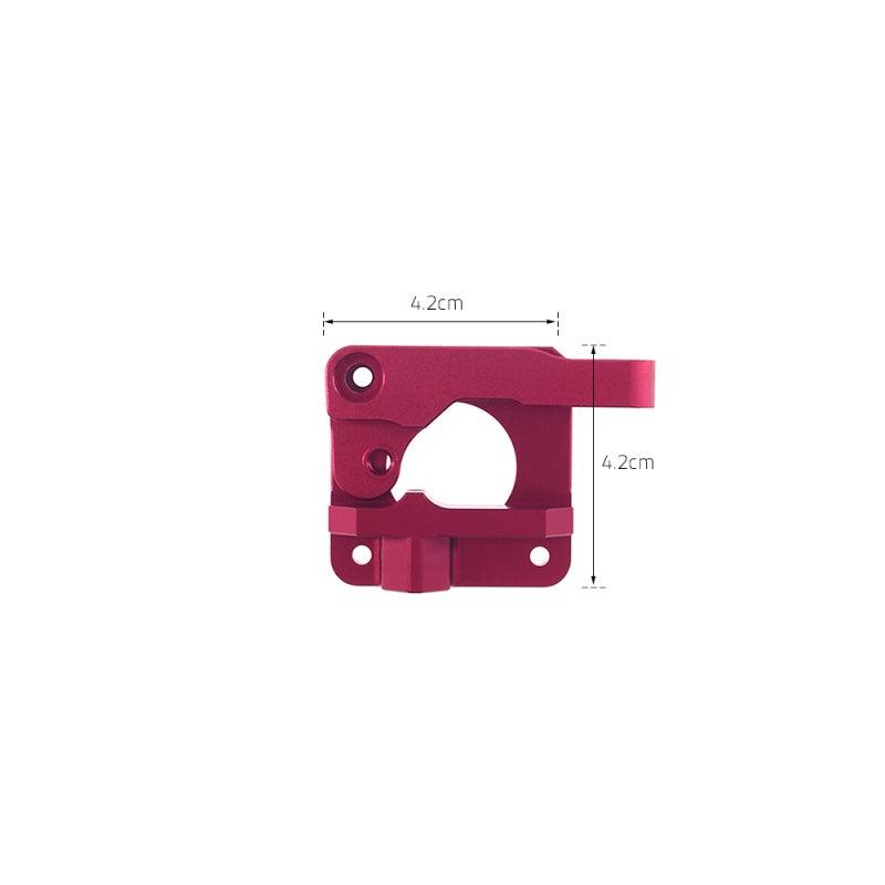 MK8 Extruder Upgraded Replacement Metal Block Remote Drive Feed Extruder Kit for 1.75mm Filament for Creality Ender 3 CR-10 CR-10S CR-10 S4 CR-10 S5 3D Printer Parts, Right Hand - Image 2