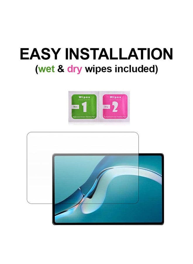 NIBEMINENT Tempered Glass for Huawei MatePad 12.6 Black/Clear  - Image 3