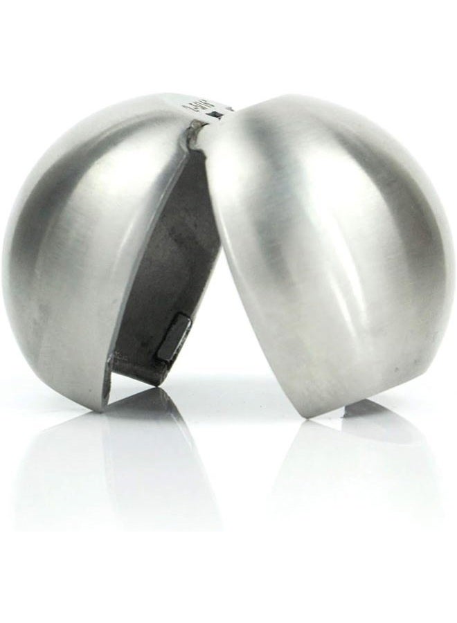 Weigh Safe Clamshell - Stainless Steel Tow Ball Adapter - Converts 2" Tow Ball to 2-5/16" - Universal Fit - Premium Hitch Accessory - Image 1