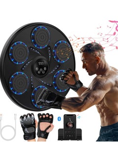 FARROBIZZ New Model Music Boxing Machine with Boxing Gloves,Smart Bluetooth Music Wall Mounted Boxing Target,Boxing Training Boxing Equipment for HomeWorkout,Indoor and Gym  - Image 1