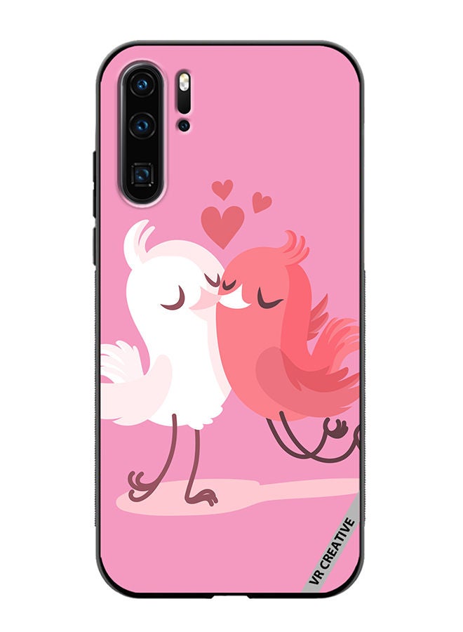 VR CREATIVE Protective Case Cover For Huawei P30 Pro Love Birds Design Multicolour - Image 1
