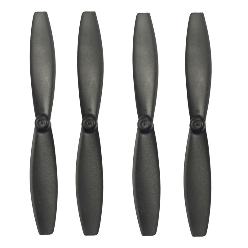 Anbee 4pcs Minidrones Propeller Blades Props for Parrot Minidrone Mambo FPV Airborne Cargo Drone Airborne Night Drone Hydrofoil Drone Black - Image 2