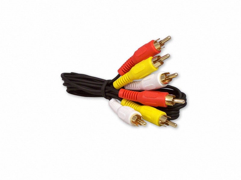 Your Cable Store 3 Foot RCA Audio / Video Cable 3 Male To 3 Male - Image 2