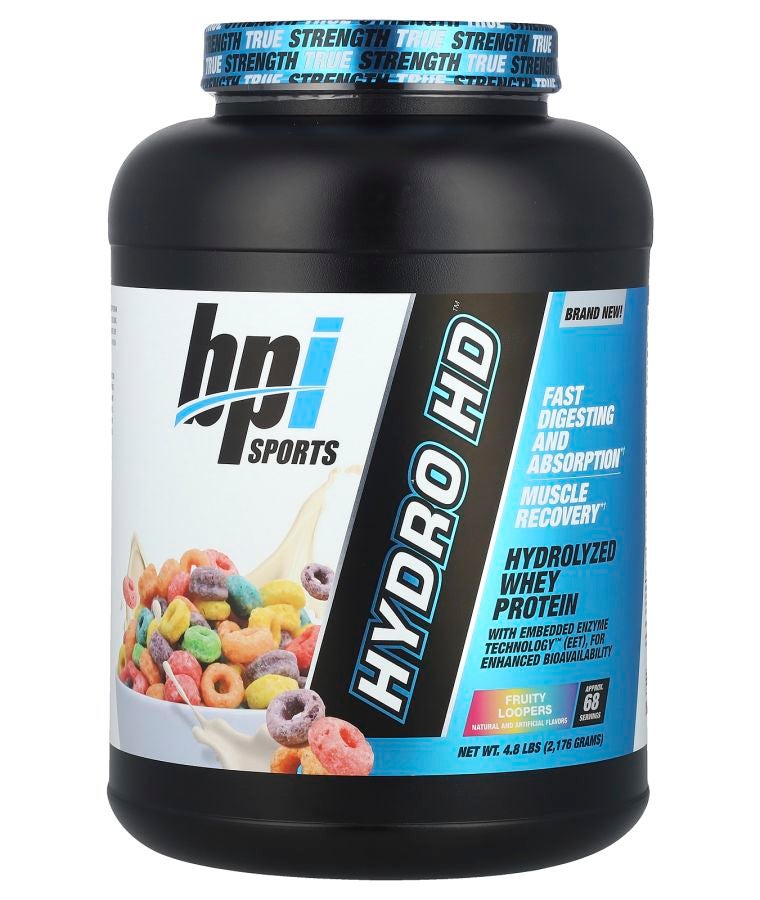 BPI SPORTS Hydro HD™ Hydrolyzed Whey Protein Fruity Loopers 4.8 lbs (2176 g)