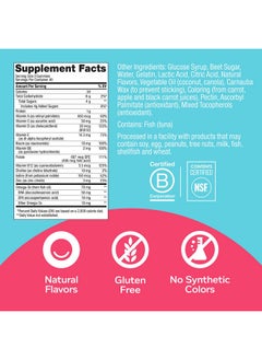 OLLY Prenatal Multivitamin Gummy Supports Healthy Growth And Brain Development Folic Acid Vitamin D Omega 3 Dha Chewable Supplement Citrus Berry Flavor 40Day Supply 80 Count Pouch  - Image 5