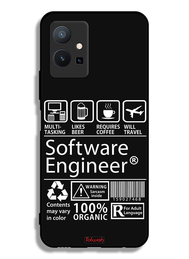 Tolwak Vivo T1 5G Protective Case Cover Software Engineer Sticker - Image 2