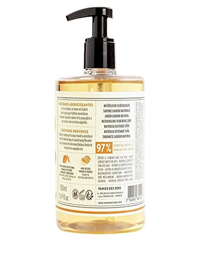 PANIER DES SENS Marseille Liquid Soap Provence, Hand Wash Made In France 16.9 Fl.Oz/500Ml  - Image 2