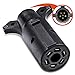 ONLINE LED STORE True Mods 7Way Blade to 6Way Round Trailer Adapter NickelPlated Copper Terminals Rugged Nylon Housing Compact Design 7pin to 6pin Trailer Wiring Plug Adapter - Image 2
