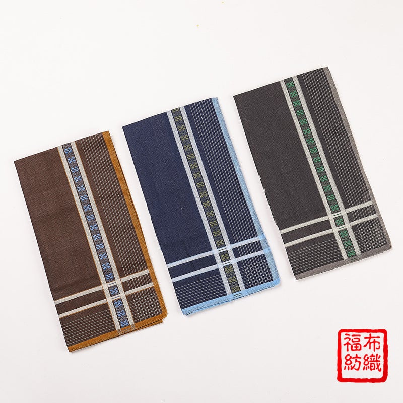 Men'S Cotton Satin Jacquard Handkerchief Cotton High-Grade Business Pocket Towel Cotton Handkerchief Wedding Gift Can Be Customized - Image 3