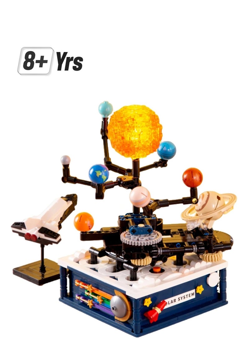 SYOSI Solar System Creative Building Toys, Astronomy Solar System Model Kit, Educational Toys for Science Experiments, Gifts for Children Ages 8-10 - Ages 12-14 and up, Learning Kits 775 Pieces  - Image 1