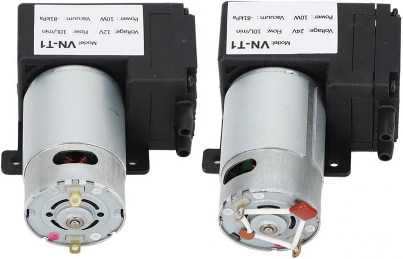 RAHBI 10W Mini Vacuum Pump 12V 24V VN-T1-81Kpa Micro DC Vacuum Pump Mechanical Parts Low Noise Industrial Accessory Leisurely (Size : 24V) - Image 4