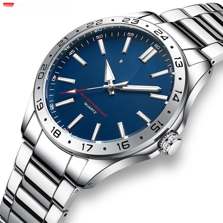 Curren 8452 Steel Watch Simple Business Watch Waterproof Boys Fashion Calendar in Stock - Image 4