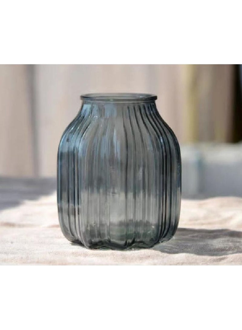 FFD Glass Vase Flower Glass Vase Bottle Glass Vase Bud Vase For Center Piece Vintage Style Clear Glass Vase Cylinder Flower Vase For Elegent Home Decor Office Living room Centerpiece  - Image 2