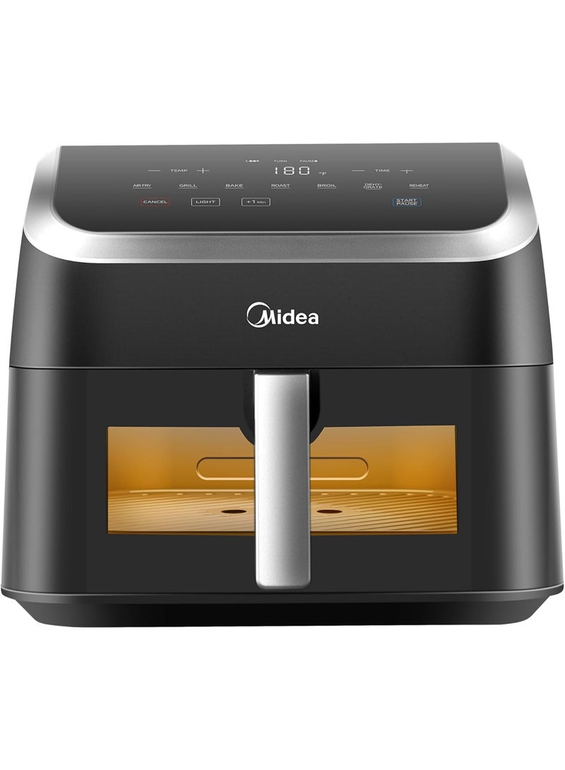 Midea 9L Air Fryer - 1900-2200W - HeatXpress Technology - Mechanical Control - MF-CY85WK 9 L 2200 W MF-CY85WK black - Image 5