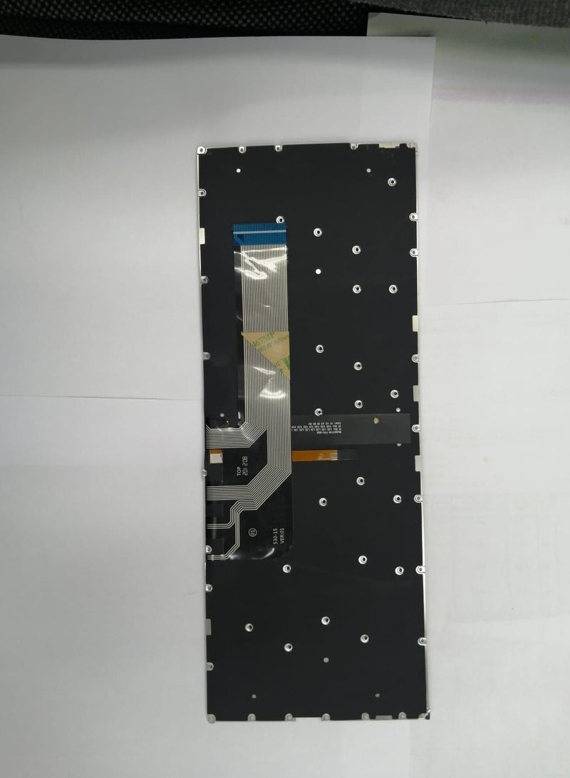 SHM لوحة مفاتيح مضيئة عربية لابتوب لينوفو ideapad 530S-14IKB 530S-14ARR 530S-15IKB - Image 3