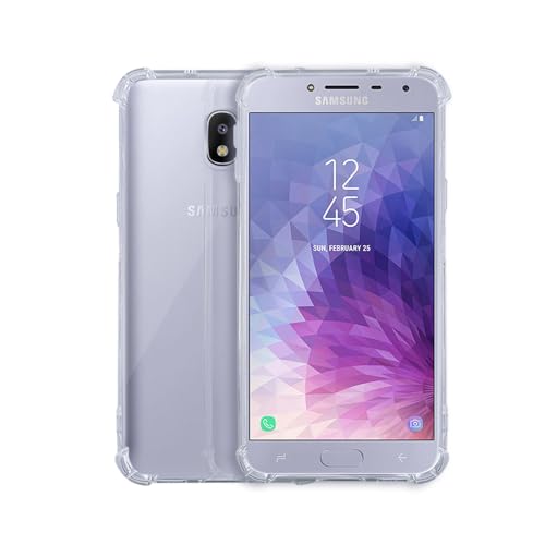 7-Seven 7SEVEN® Back Cover for Samsung Galaxy J4 Transparent Mobile Back Case Shock Proof Design Camera Edges Protection Crystal Clear Phone Case Silicon Soft TPU and Flexible Bumper Phone Cover - Image 1