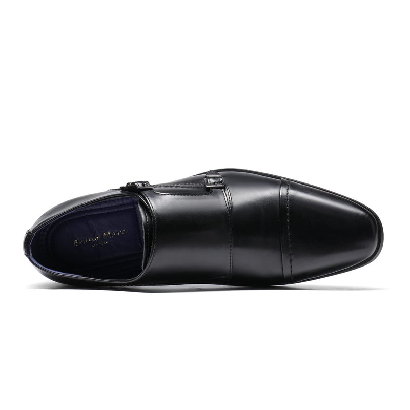 Bruno Marc Men's Dress Loafer Shoes Monk Strap Slip On Loafers Black Size 11 M US Hutchingson_2 - Image 4