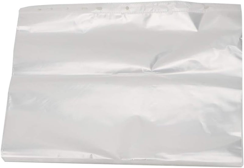 A4 Transparent File Protect Bag, PVC Office Paper Storage, 100 Loose Leaf Pages for Easy Organization - Image 5