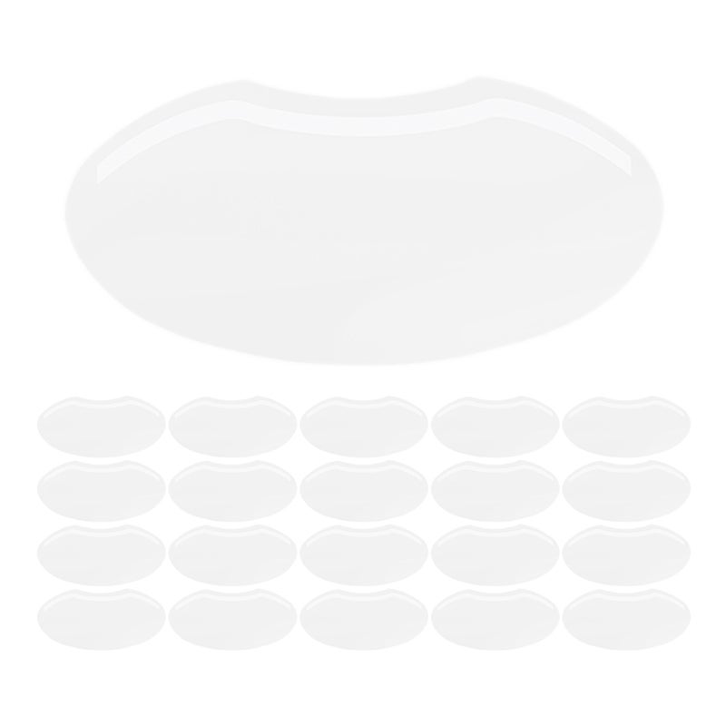 300Pcs Eye Covers for Facials Hair Salon Masks Clear Facial Masks Facial Shield for Barber Haircutting - Image 1