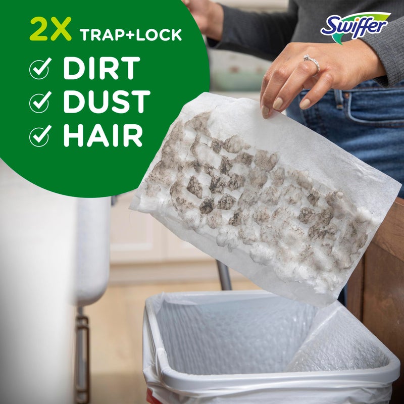 Swiffer Sweeper Heavy Duty Dry Multi-Surface Cloth Refills for Floor Sweeping and Cleaning, Unstopables Fresh Scent, 20 Count - Image 4