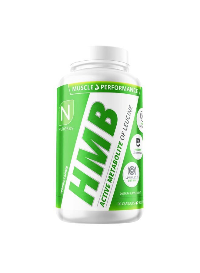 NutraKey HMB Capsules, 90 Count - Image 1