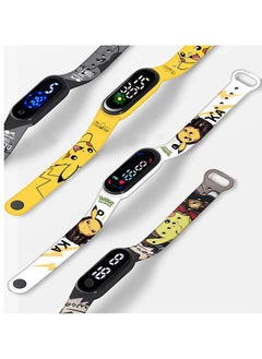 JOLLITY LLC Pokémon Anime Kawaii Digital Waterproof LED Electronic Boys Girls Watch Kids Birthday Gift Toys Party Favor 5 pcs  - Image 2