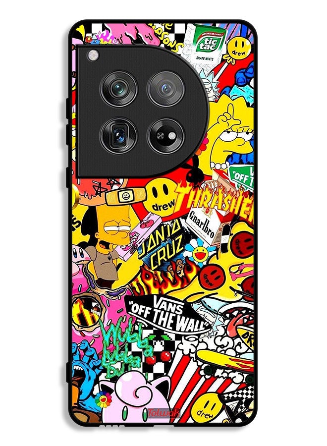 Tolwak OnePlus 12 Protective Case Cover Off White Sticker - Image 1