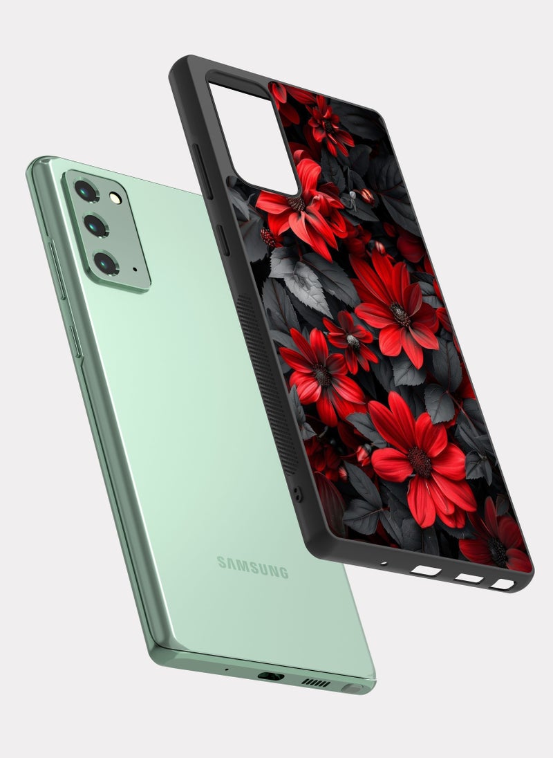 PXLAAT Samsung Galaxy Note 20 case cover Flowers - Image 2