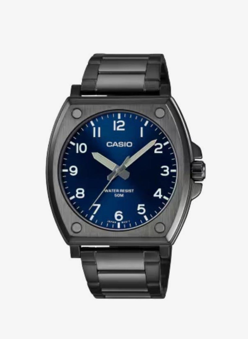 Men's Stainless Steel Analog Watch MTP-E730B-2AVDF - 43.4 mm
