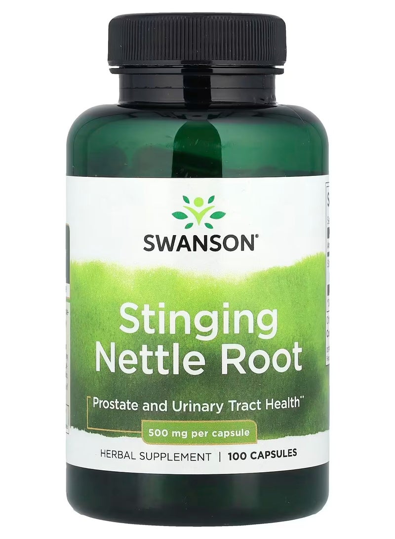 Swanson, Stinging Nettle Root, 500 mg, 100 Capsules
