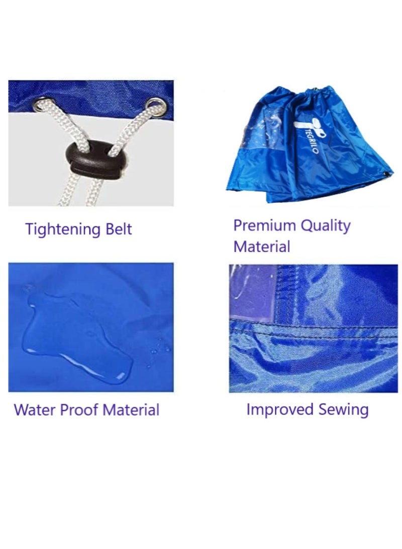 TEGRILO Air Conditioning Cover Washing Wall Mounted Air Conditioner Cleaning Protective Dust Cover Clean Tool Tightening Belt For (2P-3P) (cover without hose) - Image 3